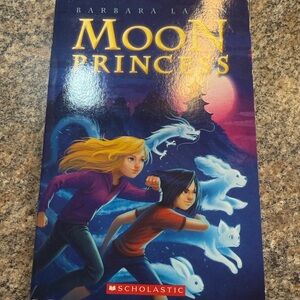 Scholastic Moon Princess Book with Blue and Purple Cover